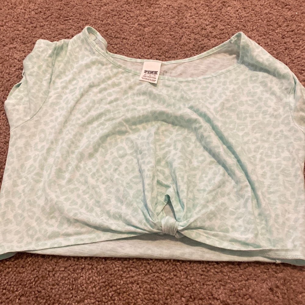 Victoria’s Secret pink shirt
